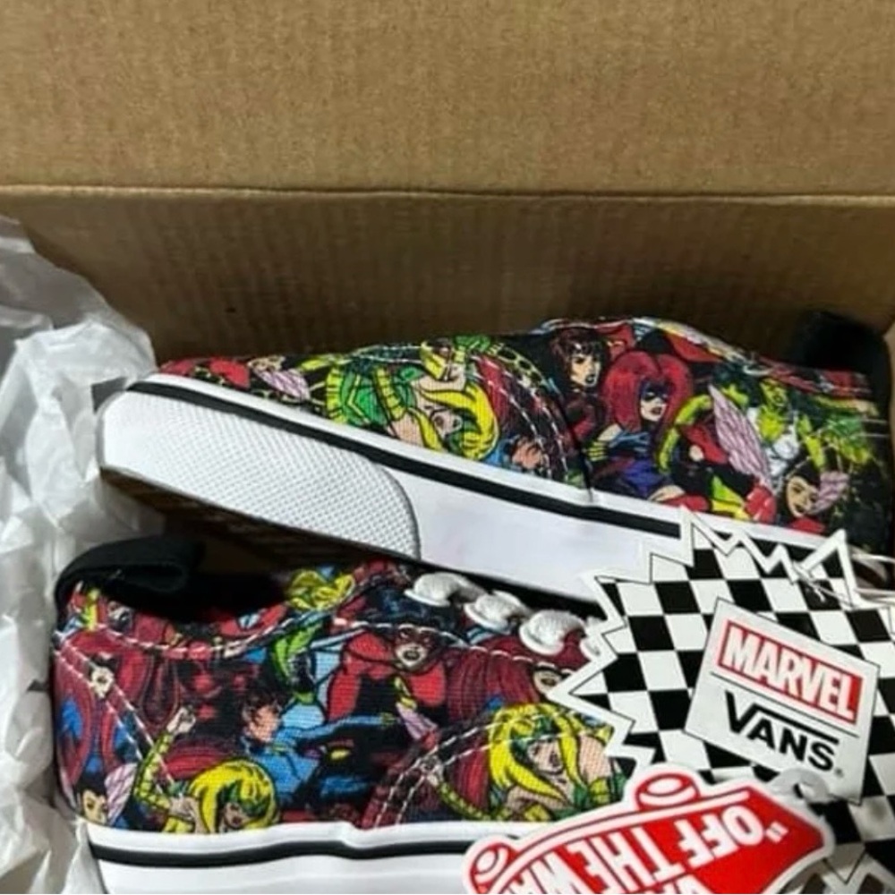 Vans Marvel Multicolor Comic Sneakers
